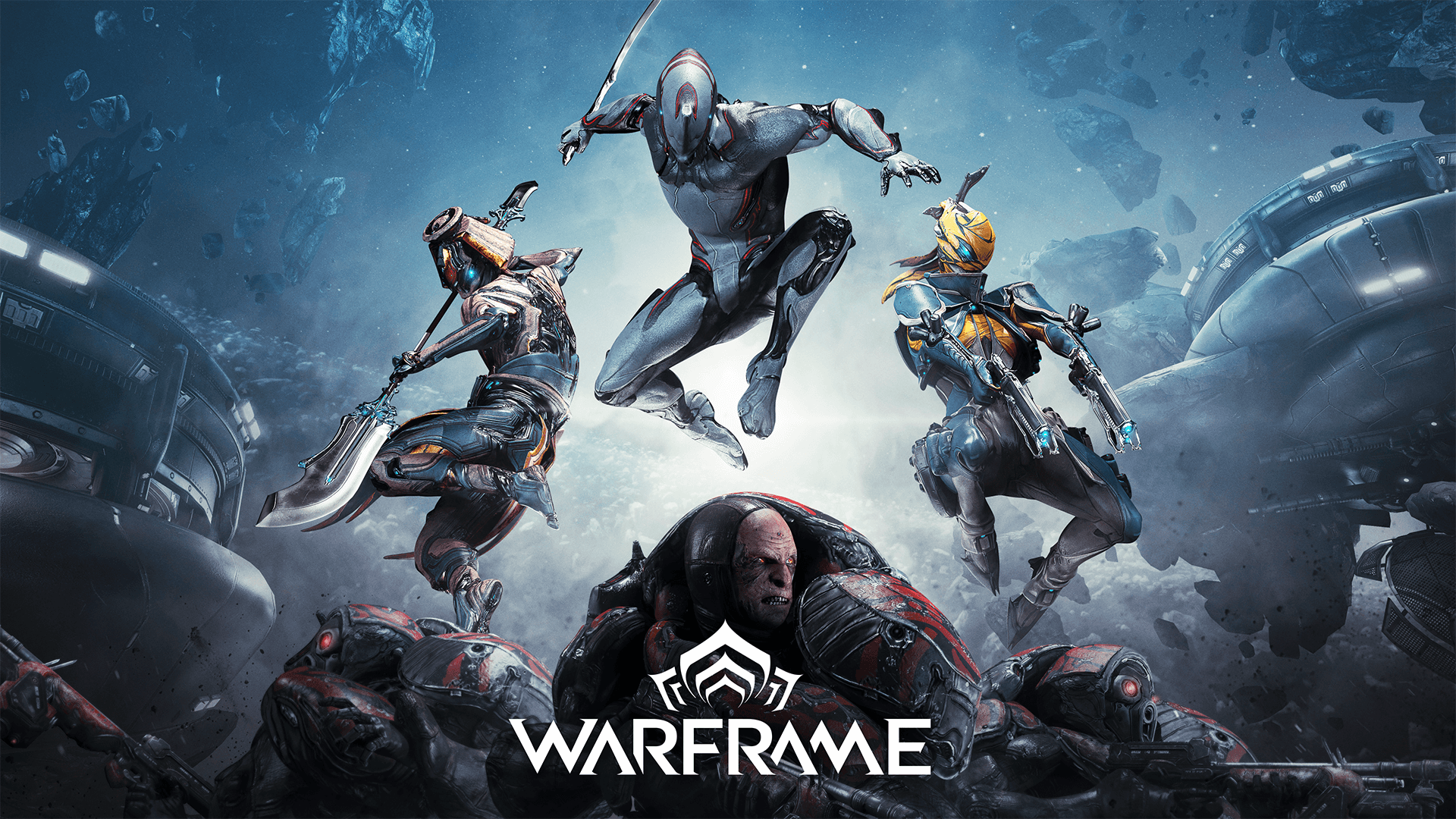 Warframe galactic battle scene